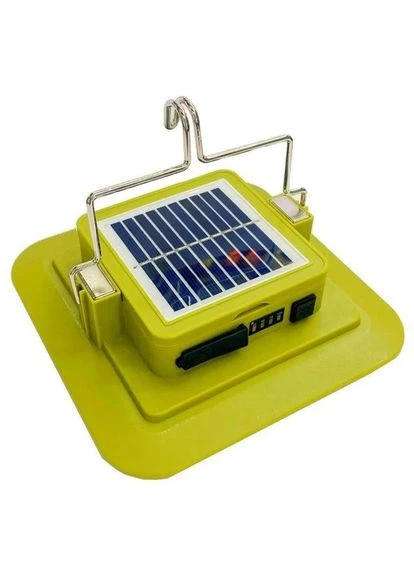 Лампа для кемпінгу 229L-SMD 3х18650 сонячна панель Powerbank Type-C біле жовте світло No Brand (380618563)