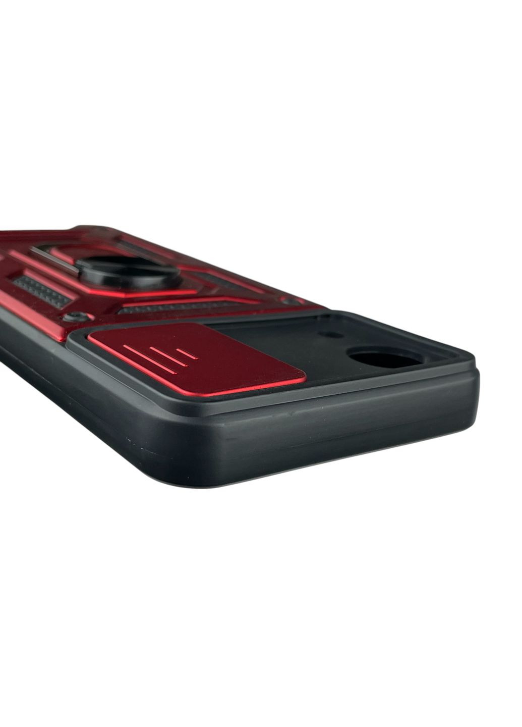 Чохол для Galaxy A03 Core (SM-A032) броньований з кільцем-тримачем підставкою зі шторкою на самсунг а03 кор червоний rg1 Samsung (366233996)