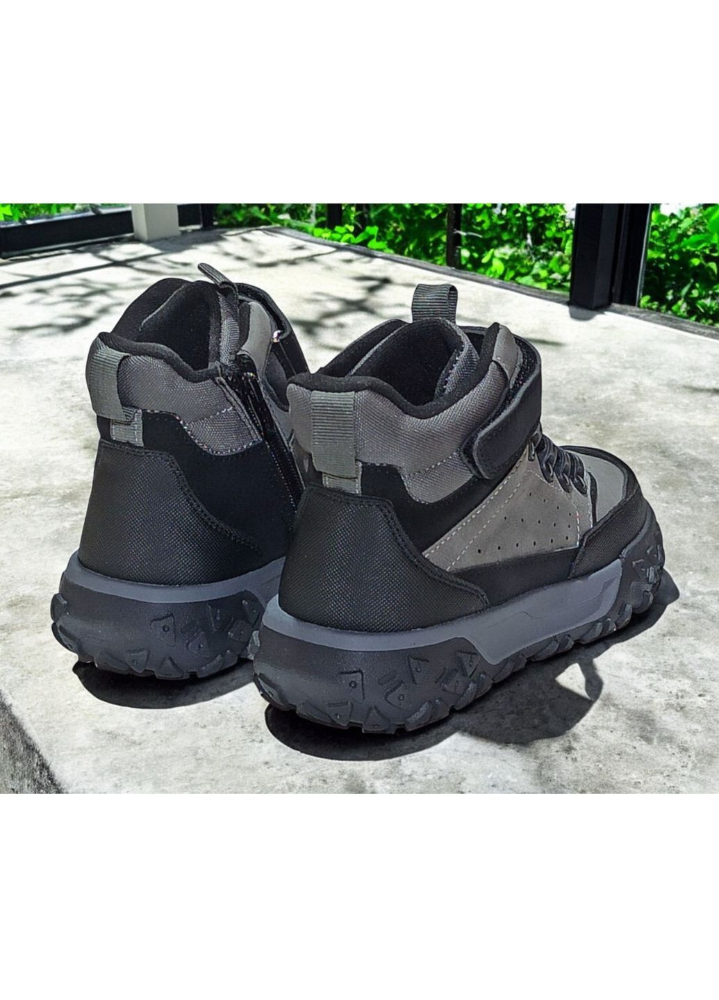 Черевики демісезонні арт. сірий-чорний Clibee 593-1 (362189387)