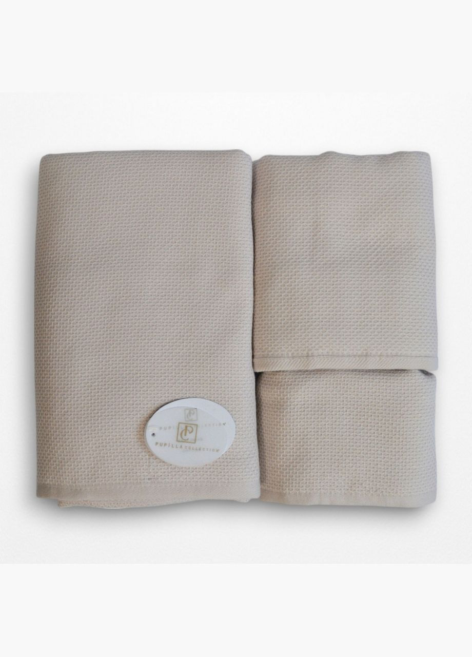 Набір рушників Bernini з кантом Pupilla комбінований