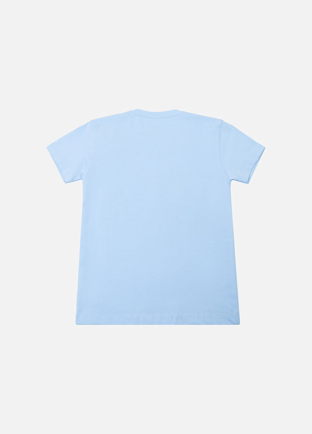 Блакитна літня футболка для хлопчика колір блакитний цб-00223100 Galilatex