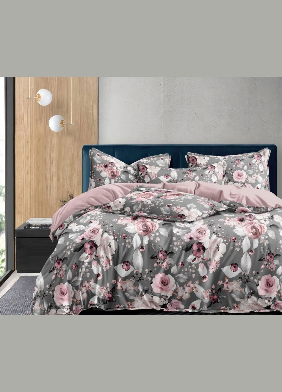 КПБ Сатин Моллі 200x220 см 50x70 см ( КТ_pvu_5918_40_50x70 ) Комфорт-текстиль (305696013)