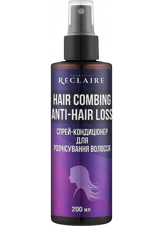 Спрей-кондиціонер для розчісування волосся Hair Combing Anti-Hair Loss 200ml (1419632-31098961) Reclaire cosmetics (368661989)