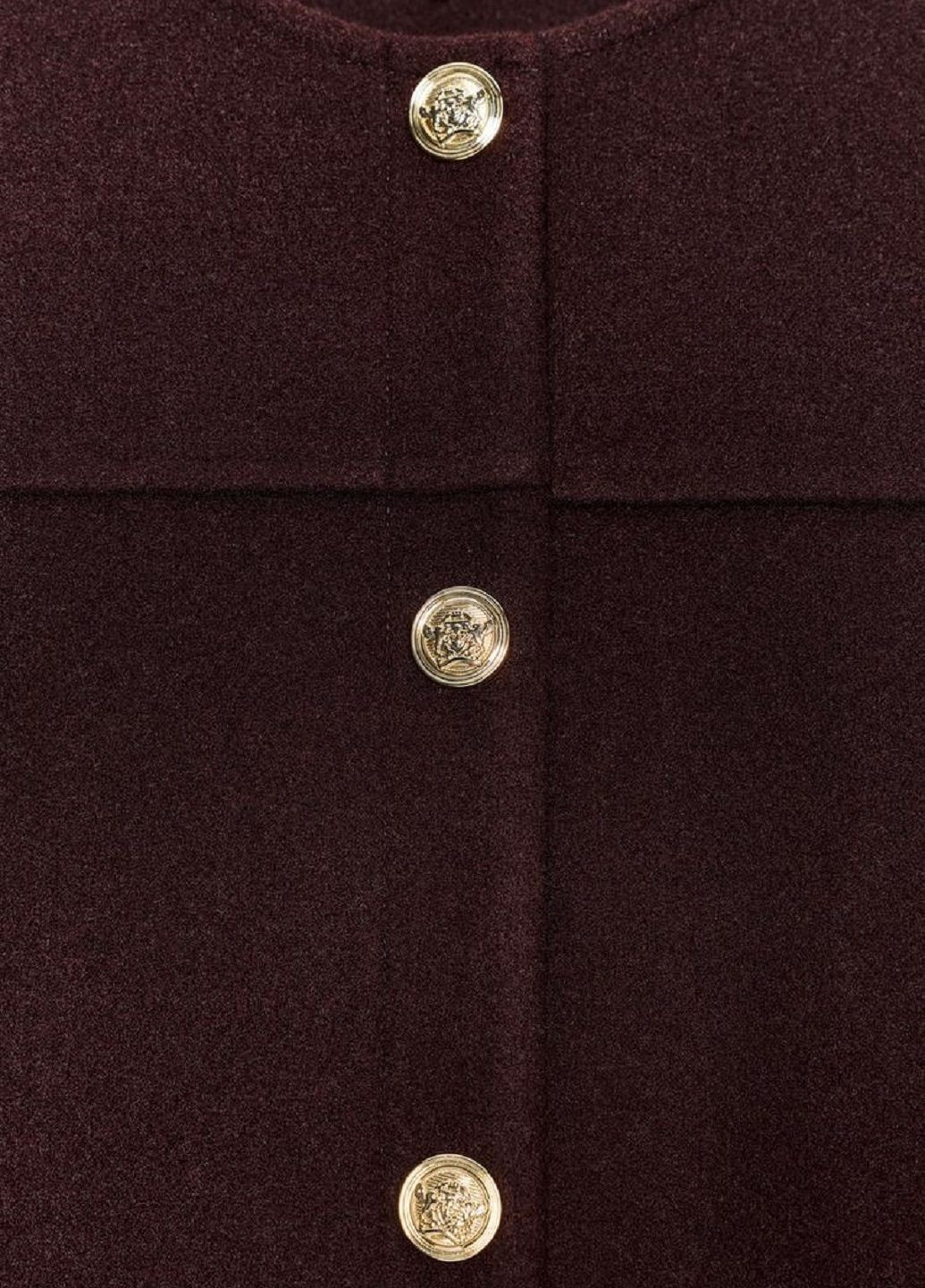 Бордовая демисезонная куртка Zara