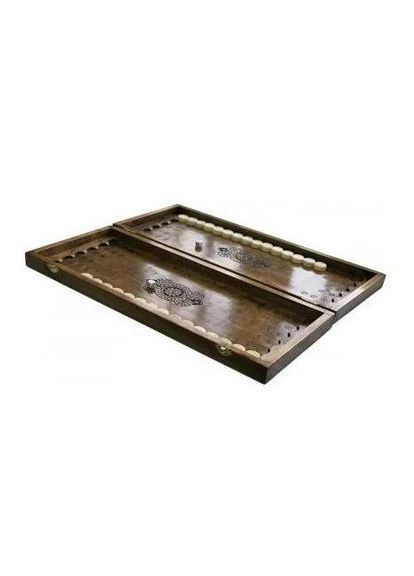 Нарди дерев'яні ручної роботи Backgammon 1 NR-5244, 32 фішки двох кольорів No Brand (330608087)