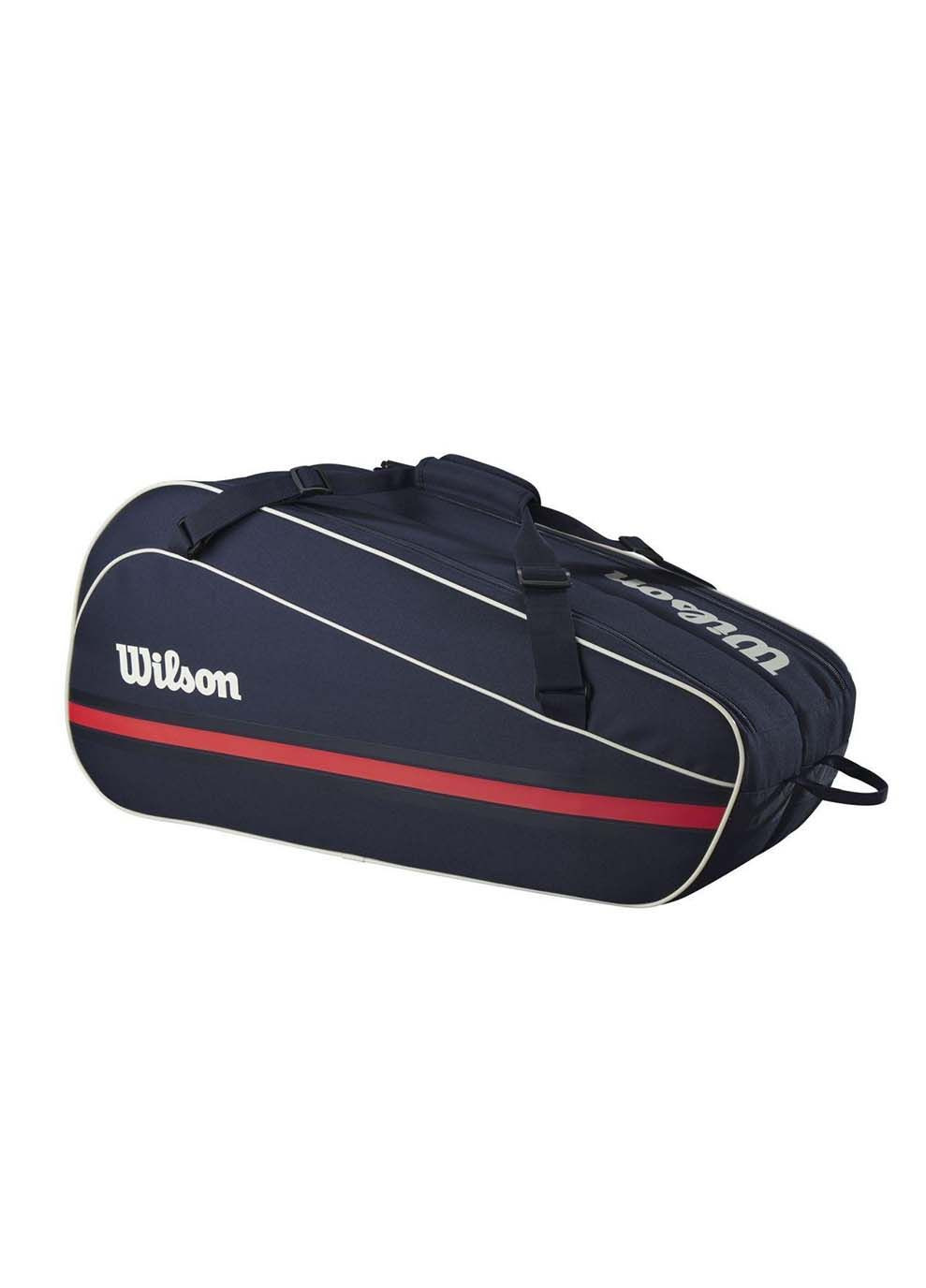 Чохол 6PK TEAM RACKET BAG 2025 Темно-синій 76,2 x 24,13 x 33,02 см Wilson (367584616)
