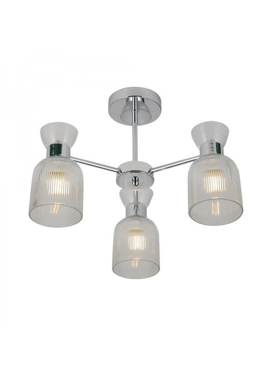 Накладний світильник BL1630-3 SHARLOTT під лампу хром Ardero (365651070)