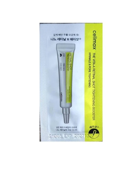 Крем-бустер подтягивающий с ретиналём The Vita-A Retinal Shot Tightening Booster 1мл Celimax (390186616)