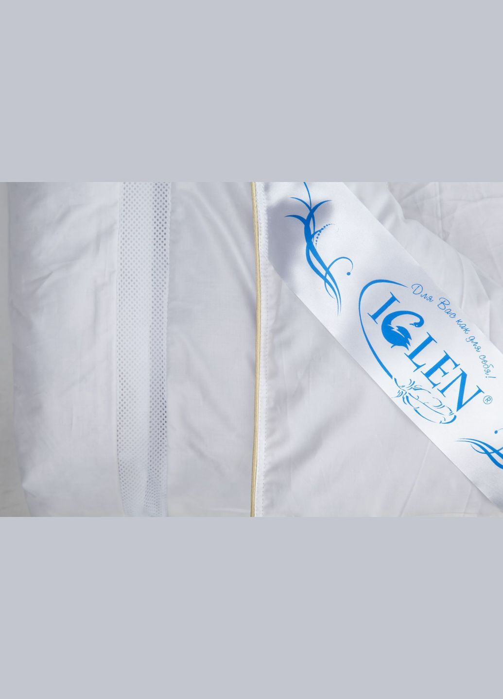 Одеяло пуховое зимнее со 100% серым гусиным пухом полуторное Climatecomfort 140х205 (14020510G) Iglen (282313417)