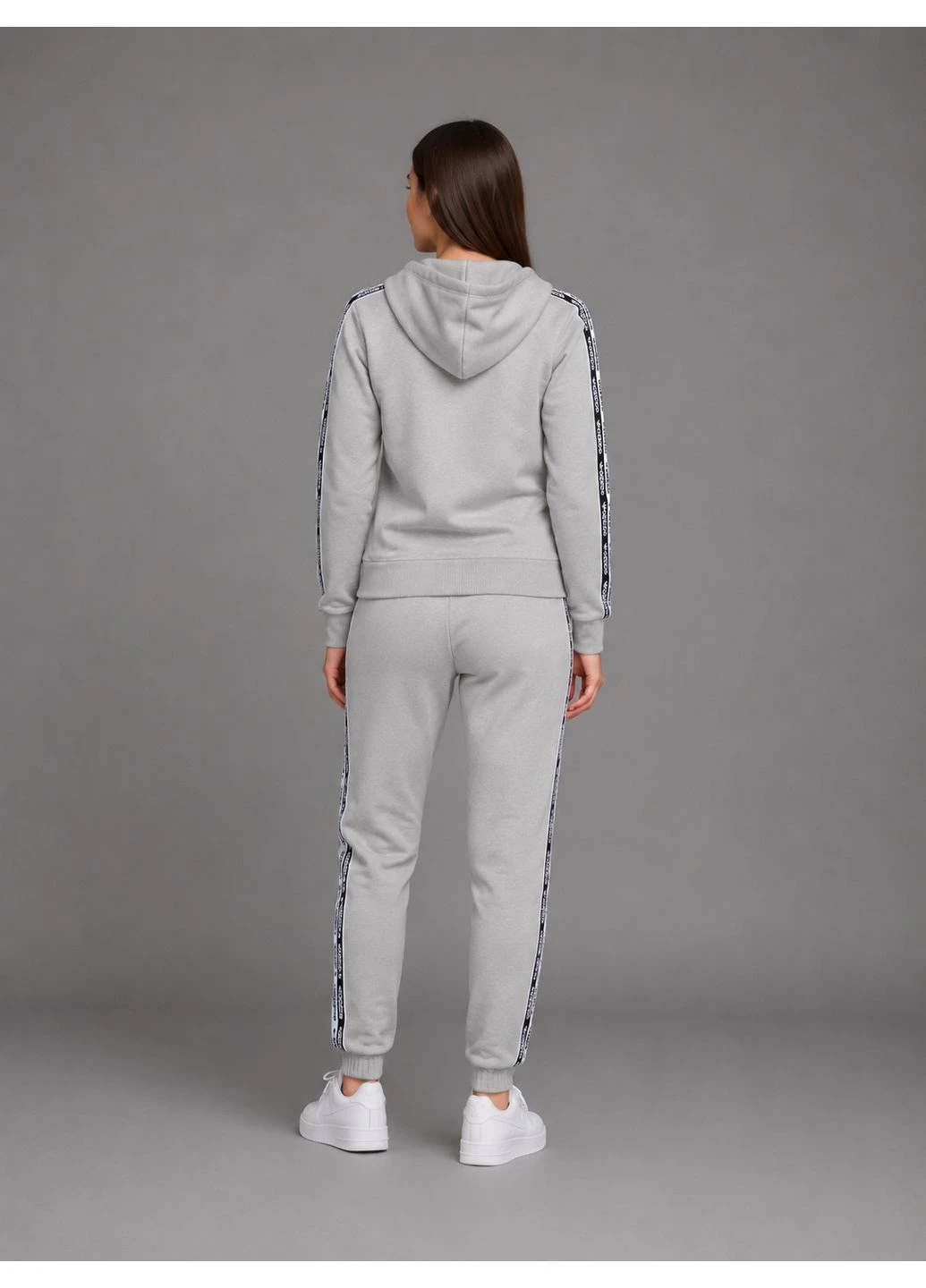 Костюм adidas лампасы: зип худи штаны 2 пары носков в подарок! No Brand (401045953)
