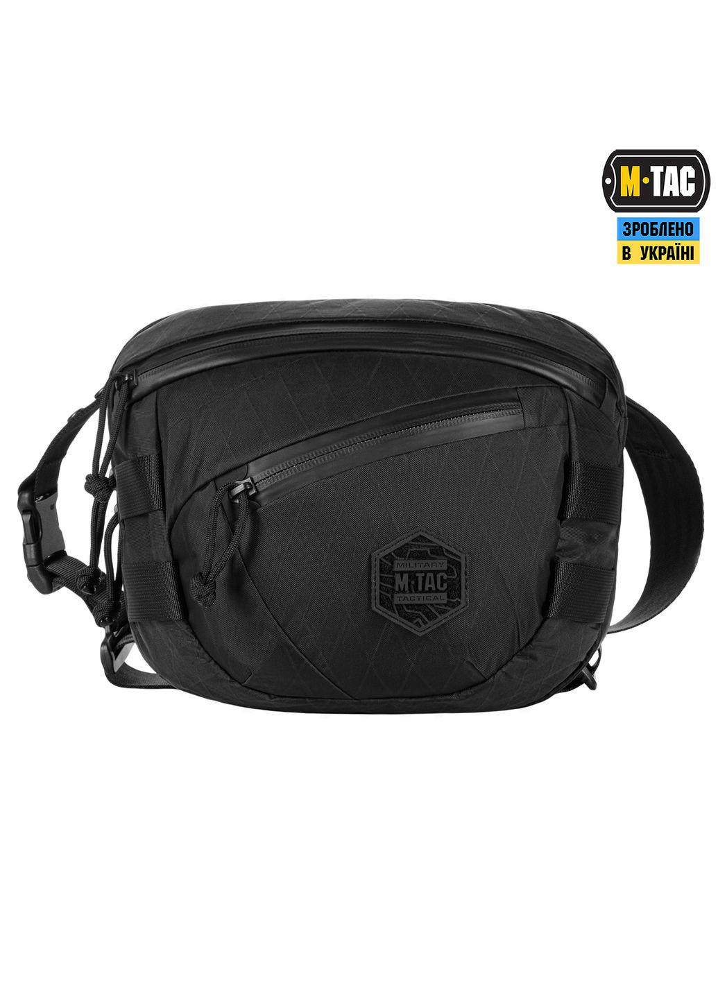 Сумка Sphaera Hardsling Bag XPac Elite Black M-TAC (303262781)