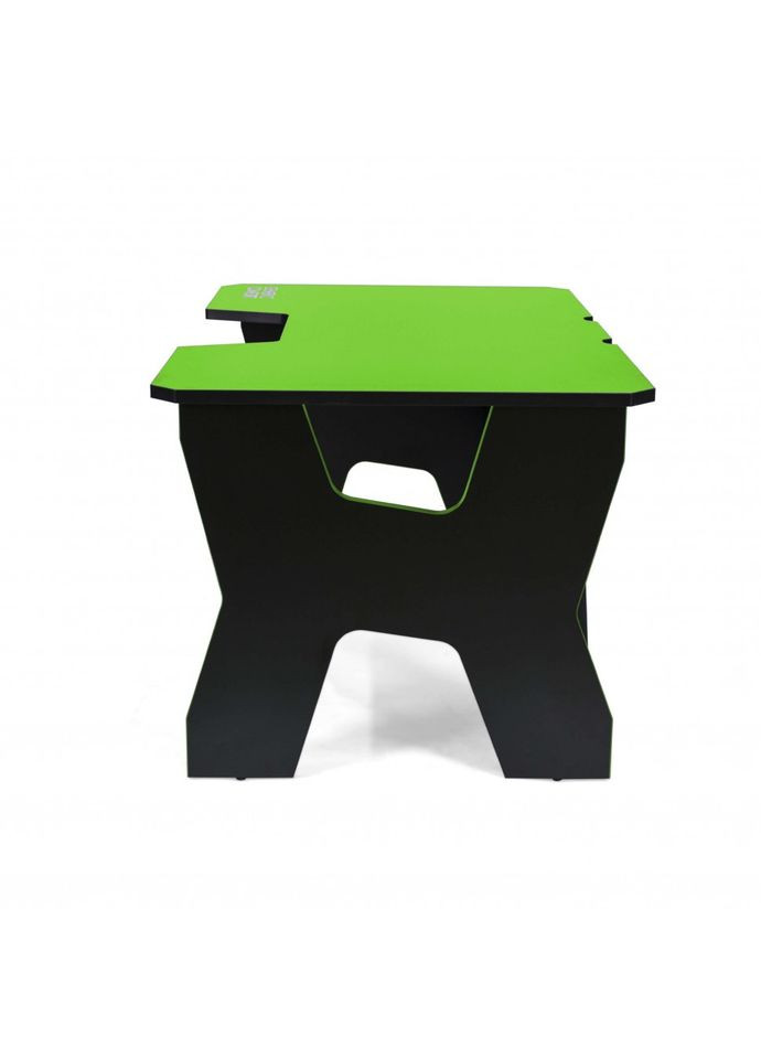 Компьютерный стол Геймерский стол ХGamer 819 ЛДСП 150 см на 90 см зеленый черный No Brand (353497942)