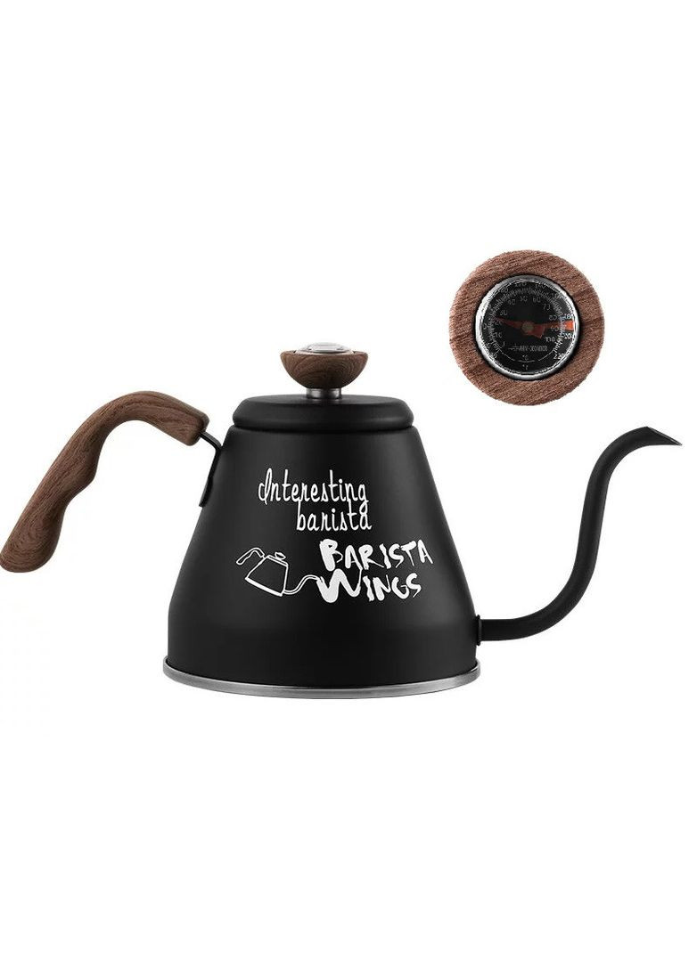 Чайник Coffee Outdoor Pot із термометром 800 ml (R-BK5990B-VS) MHW-3BOMBER (303348109)