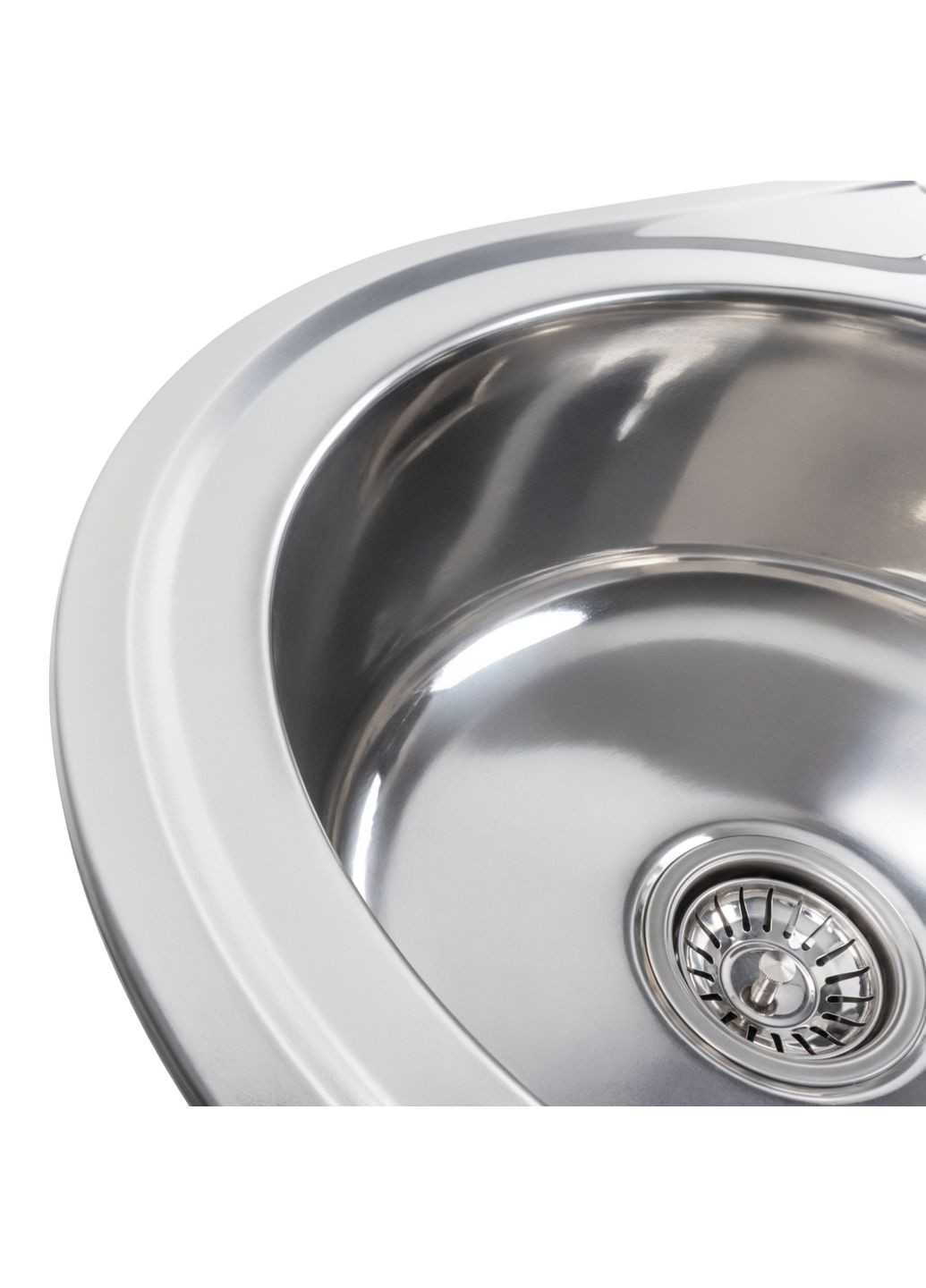 Кухонна мийка з нержавіючої сталі 7750 ПОЛІРОВКА (0,8/180 мм) Valeso (305296170)