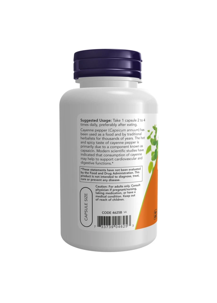 Cayenne 500mg - 100 vcaps Now Foods (369397969)