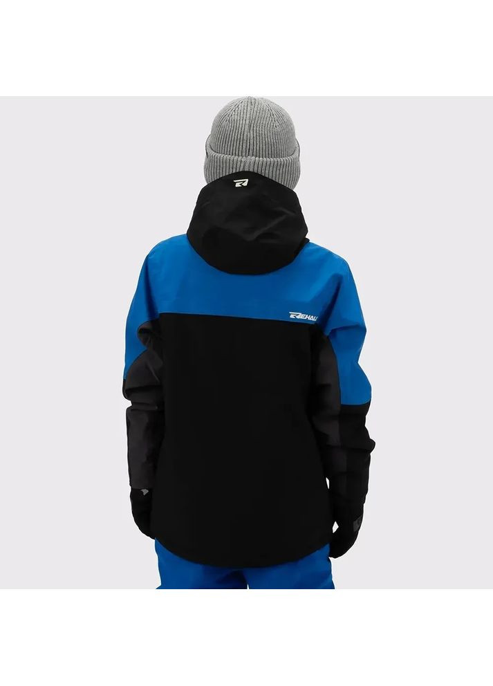 Комбінована демісезонна куртка дитяча jonny junior 2026 синій-чорний Rehall