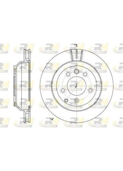 Тормозной диск Roadhouse (366181777)