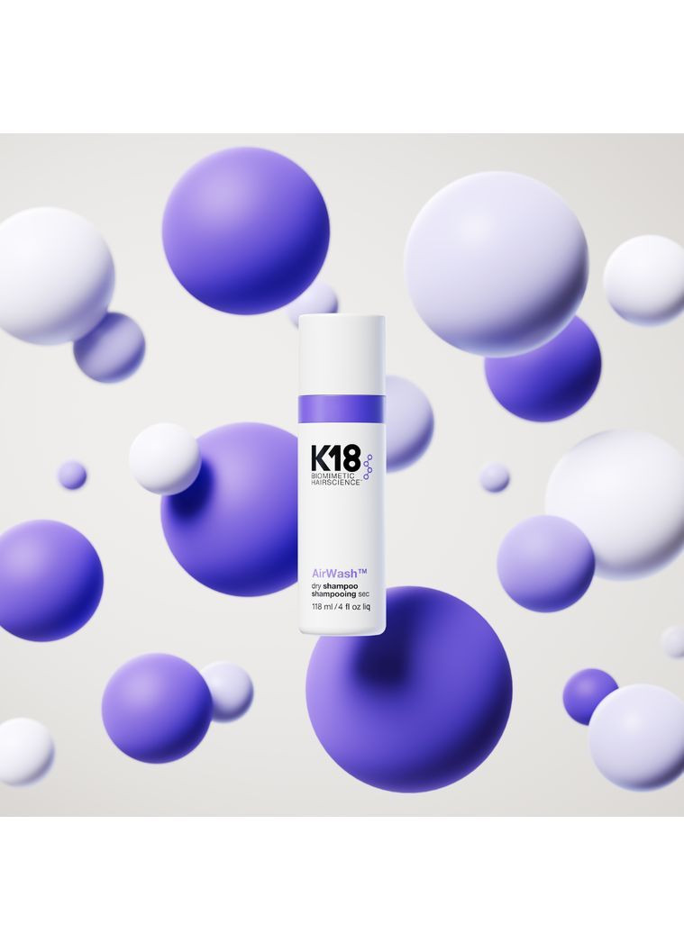 Сухий шампунь безаерозольний k18 airwash 118 мл No Brand (362354779)