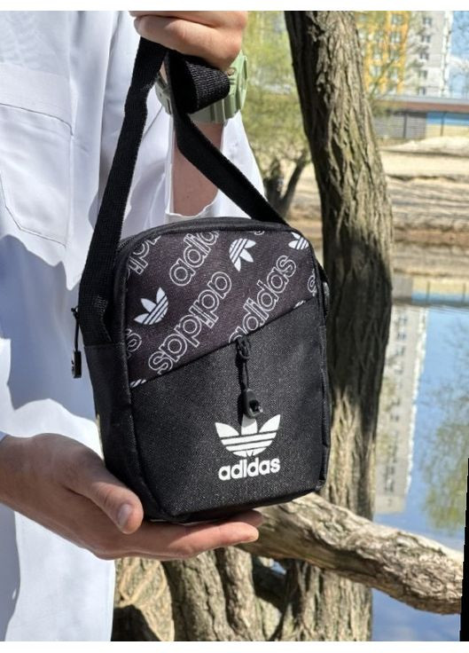 Чорна сумка міська через плече - мінімалізм і зручність No Brand (365592465)