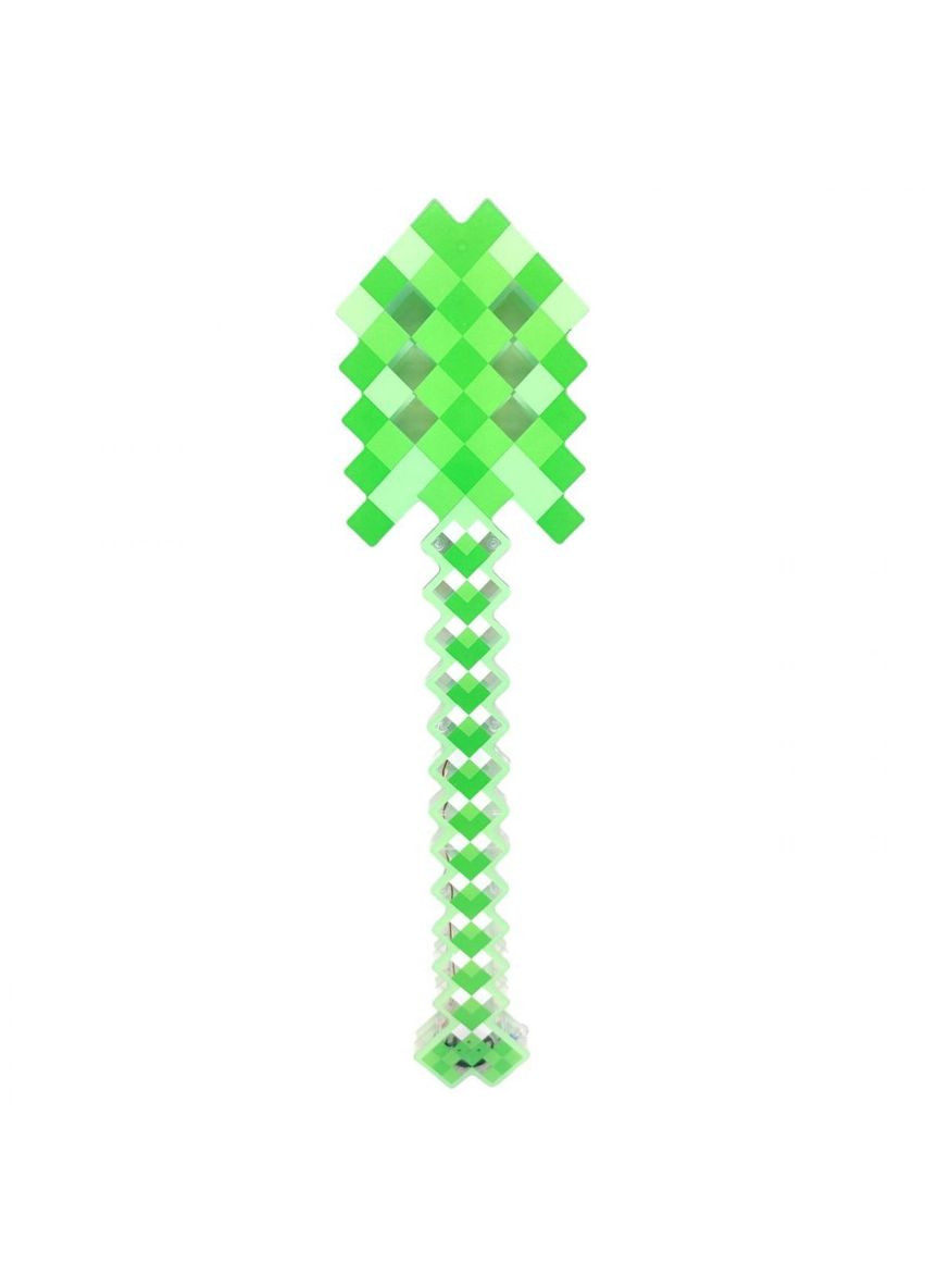 Лопата "Minecraft", свет, звук (зелена) MIC (292252446)
