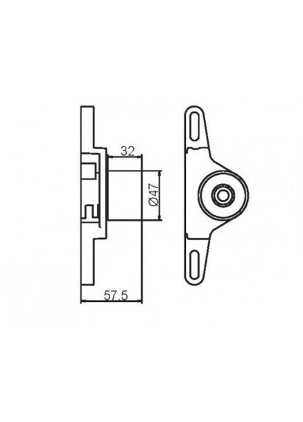 Ролик натяжной FORD (пр-во) GT80500 GMB (366139122)