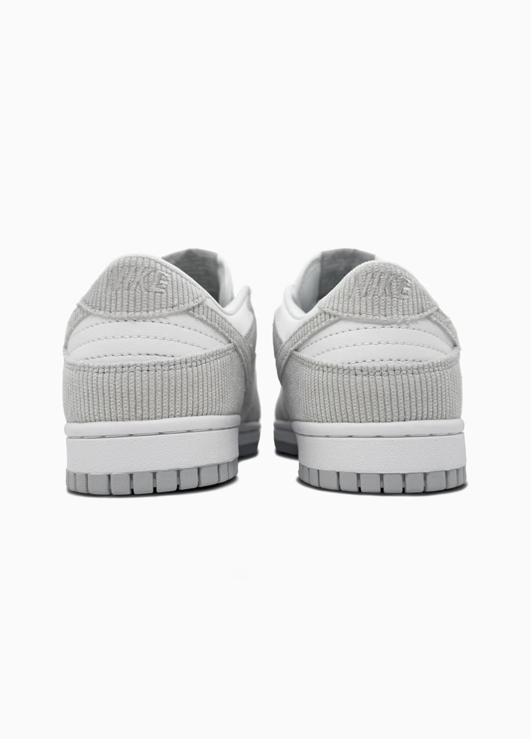 Кросівки жіночі Nike SB Dunk Low Grey White | Найк СБ Данк сірі No Brand сірі демісезони (342080208)