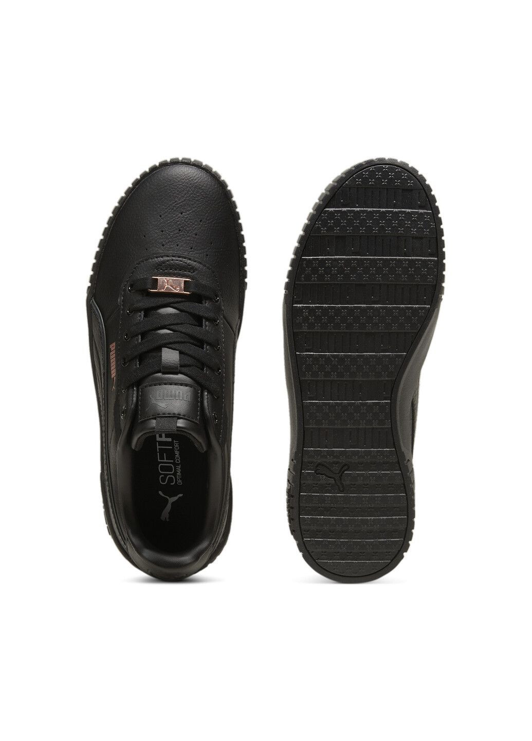 Черные кеды carina 2.0 lux women's sneakers Puma