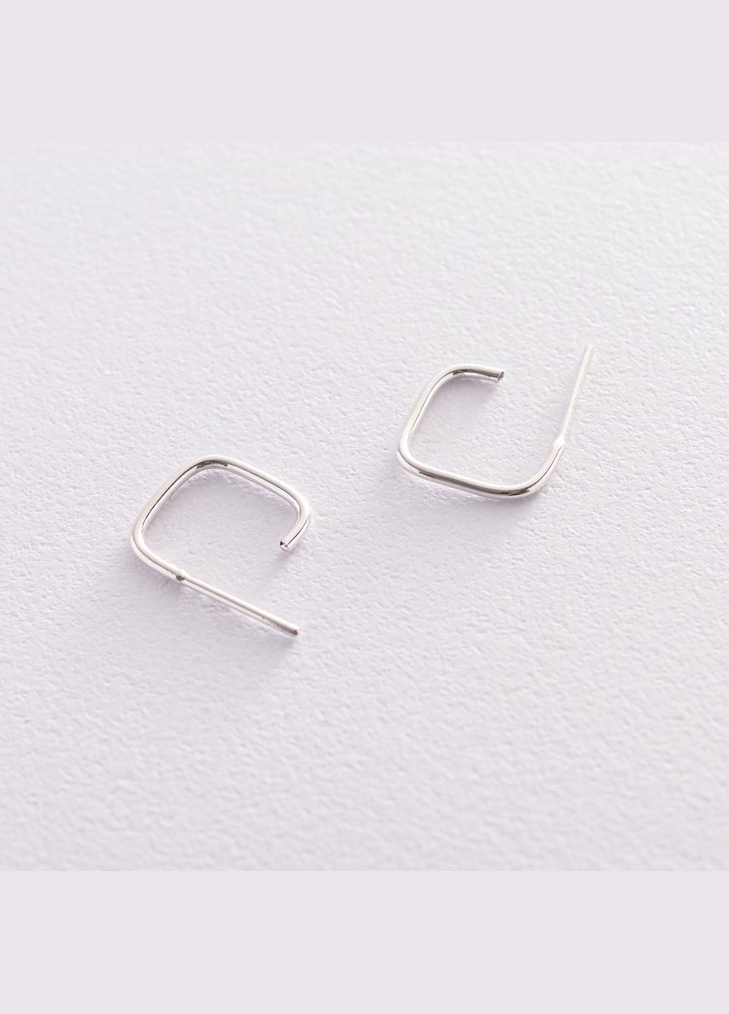 Сережки - пусети Еліс в сріблі 122990 Oniks (264023695)