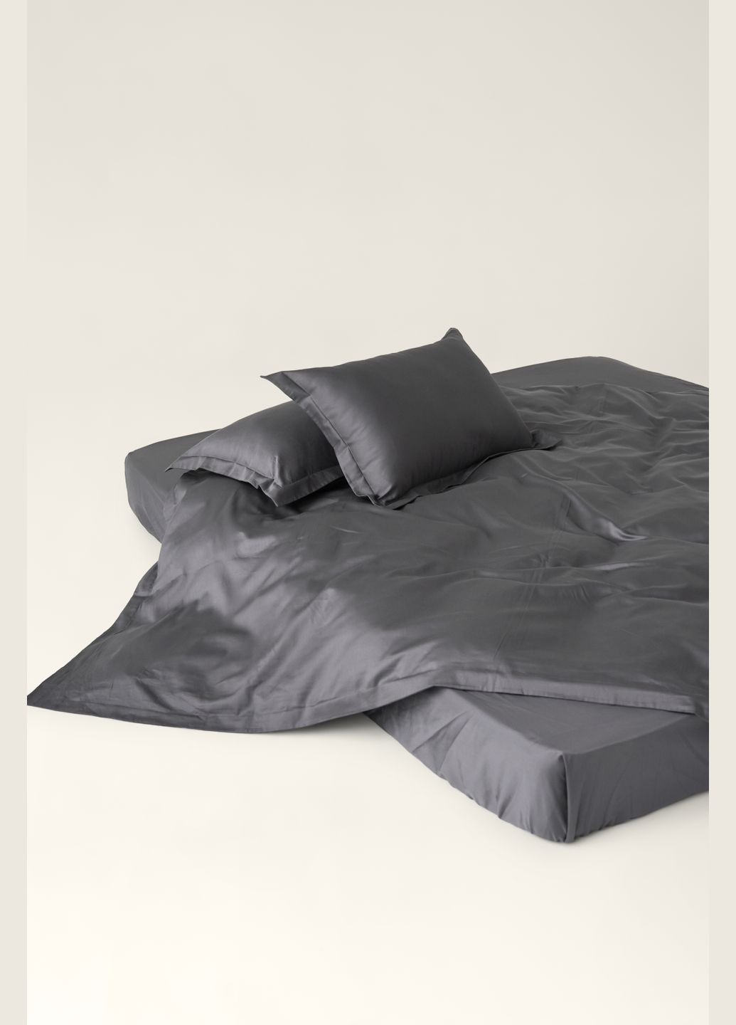 Постельное белье сатин евро 200 х 215 см 3в1 наволочки, пододеяльник, простынь Beni Home (345641582)