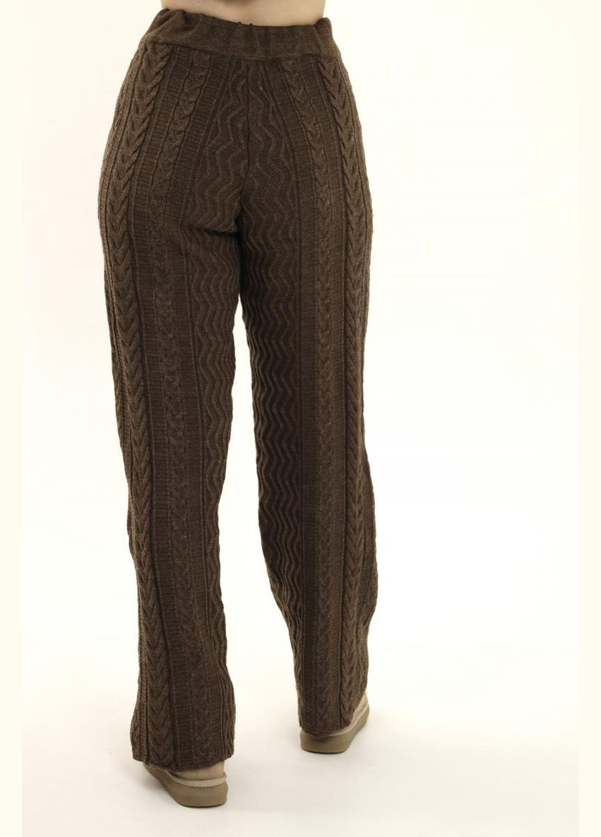 Женские вязаные брюки свободного кроя с высокой посадкой (ak33258p) Art Knit (334893226)