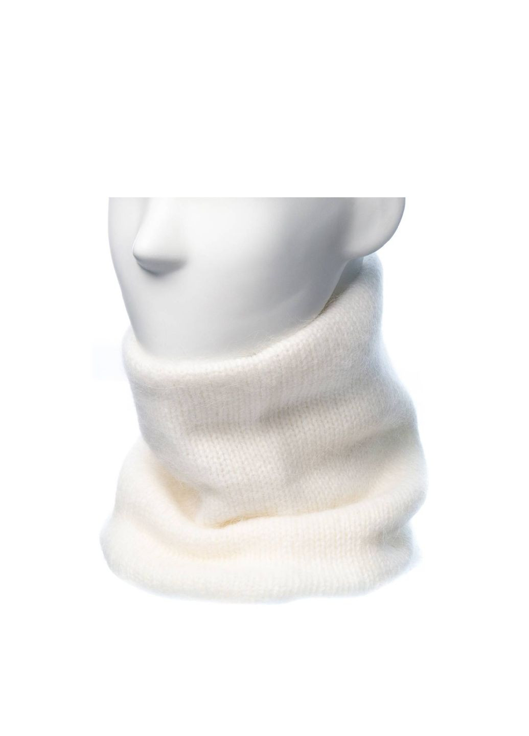 Бафф женский ангора молочный AMBER LuckyLOOK 865-442 (322789814)