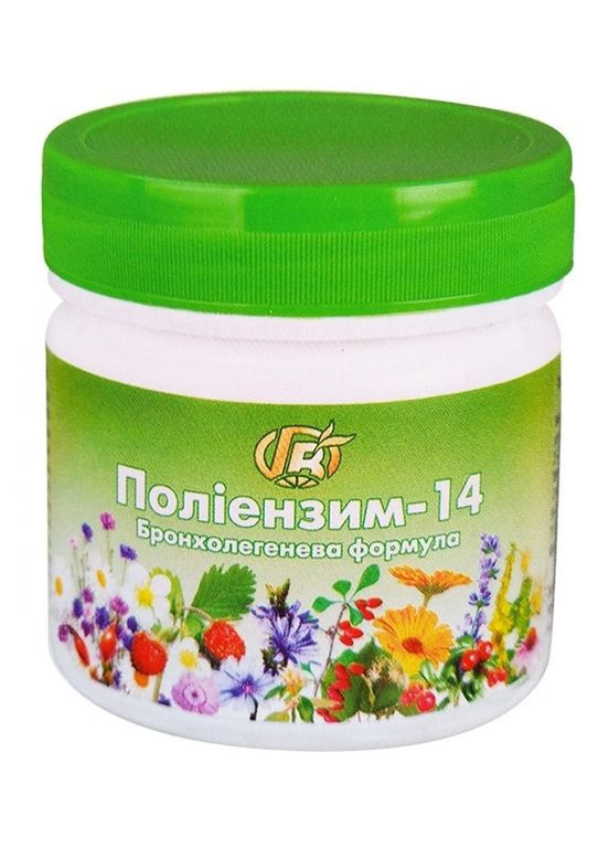 Полиэнзим-14 Бронхолегеневая формула 280мл., имеет противовоспалительное, отхаркивающее действие,. Грін-віза (354824667)