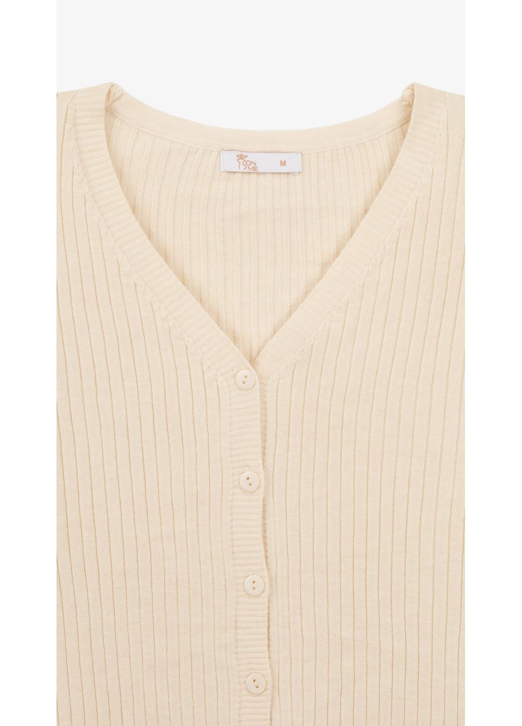 Молочный демисезонный кофта однотонная женская 023 молочный shop (2000999183751) On me