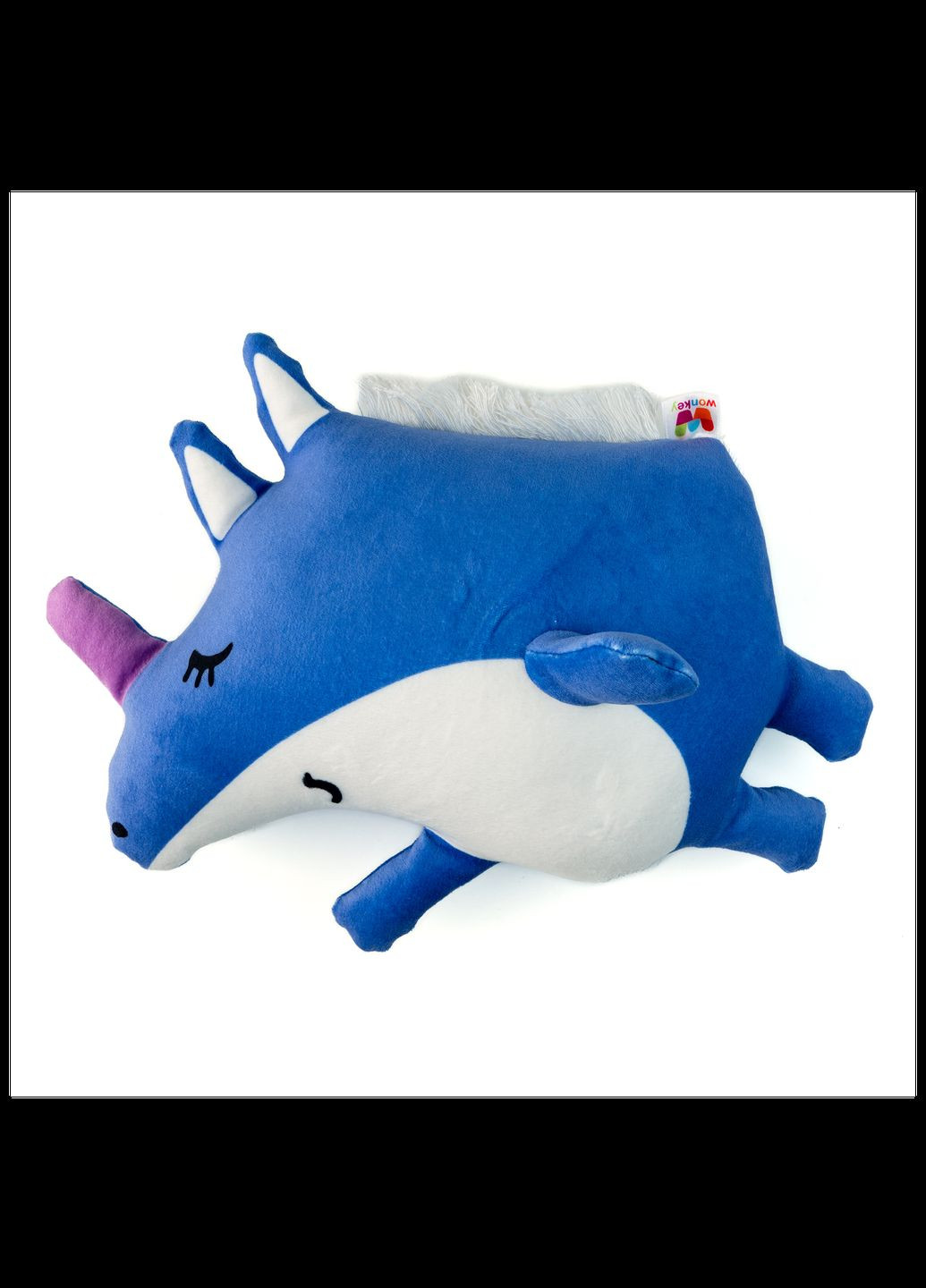 М'яка іграшка - сплюшка, антистрес Єдиноріг від 35см 33042 WONKEY (330258055)