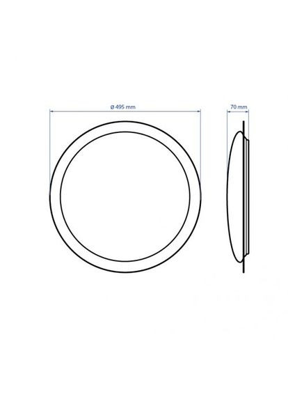 Светодиодный светильник AL6040 ART 72W Feron (329439902)