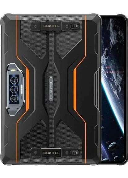 Планшет RT8 11" 6/256GB Dual Sim Black-Orange with hand (6931940756396) Oukitel (390919255)