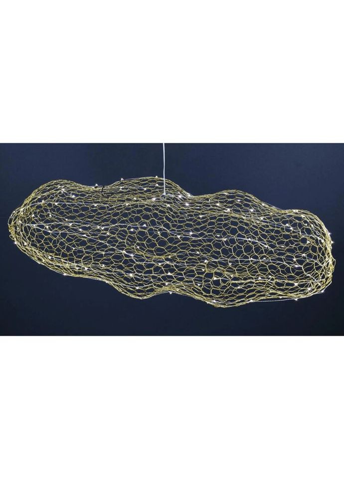 Люстра светодиодная подвесная LED светильник для квартиры на потолок лэд 27654 Золото 25-200х45х100 см. Sunnysky (335975113)