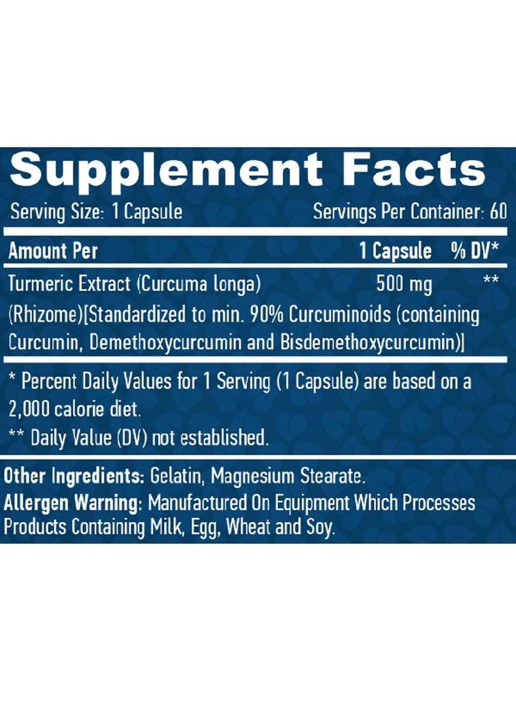 Куркума Curcumin /Turmeric Extract/ 500 mg 60 Caps Haya Labs (301770295)