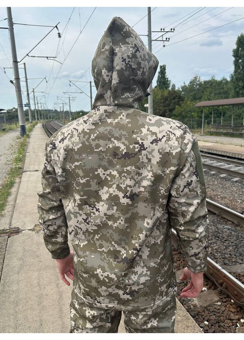 Куртка софтшел піксель v2 No Brand (361409045)