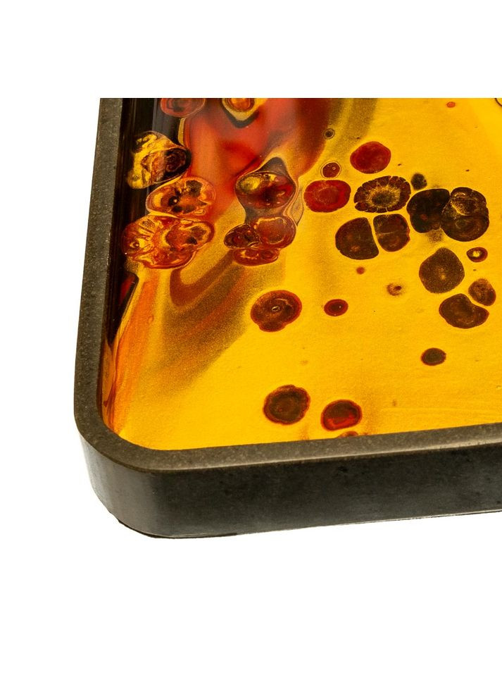 Столик Ганьпао для сухого заварювання, лаковий розпис M, 40х12х2см No Brand (305064720)