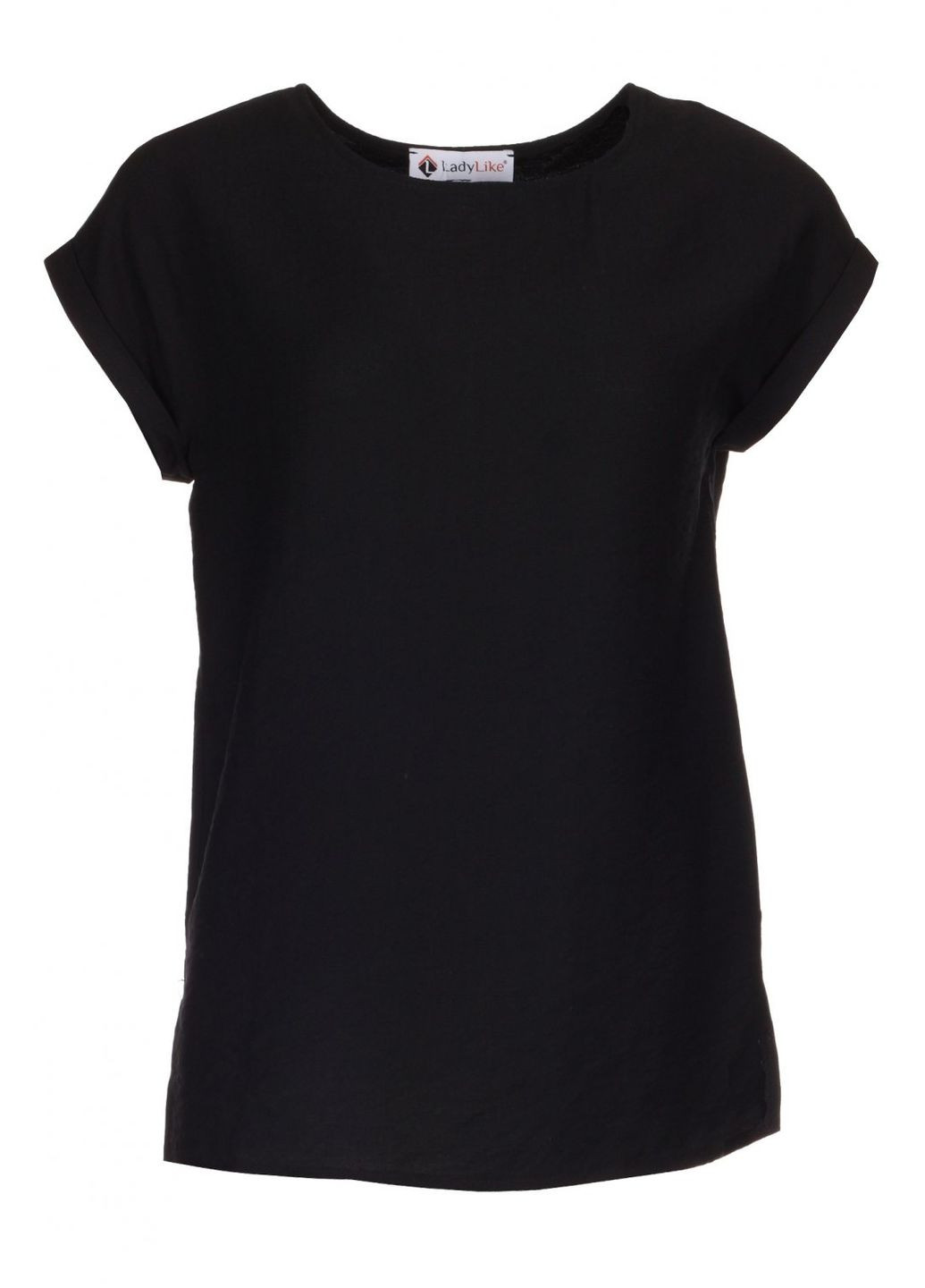Женская футболка с манжетой и круглым воротником (ll142850090) LadyLike - (334710258)