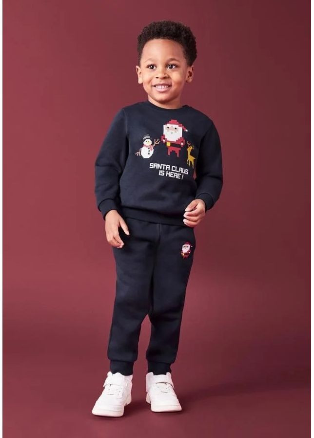 Костюм байковый детский на мальчика Темно-синий (1195) Lupilu (369010196)