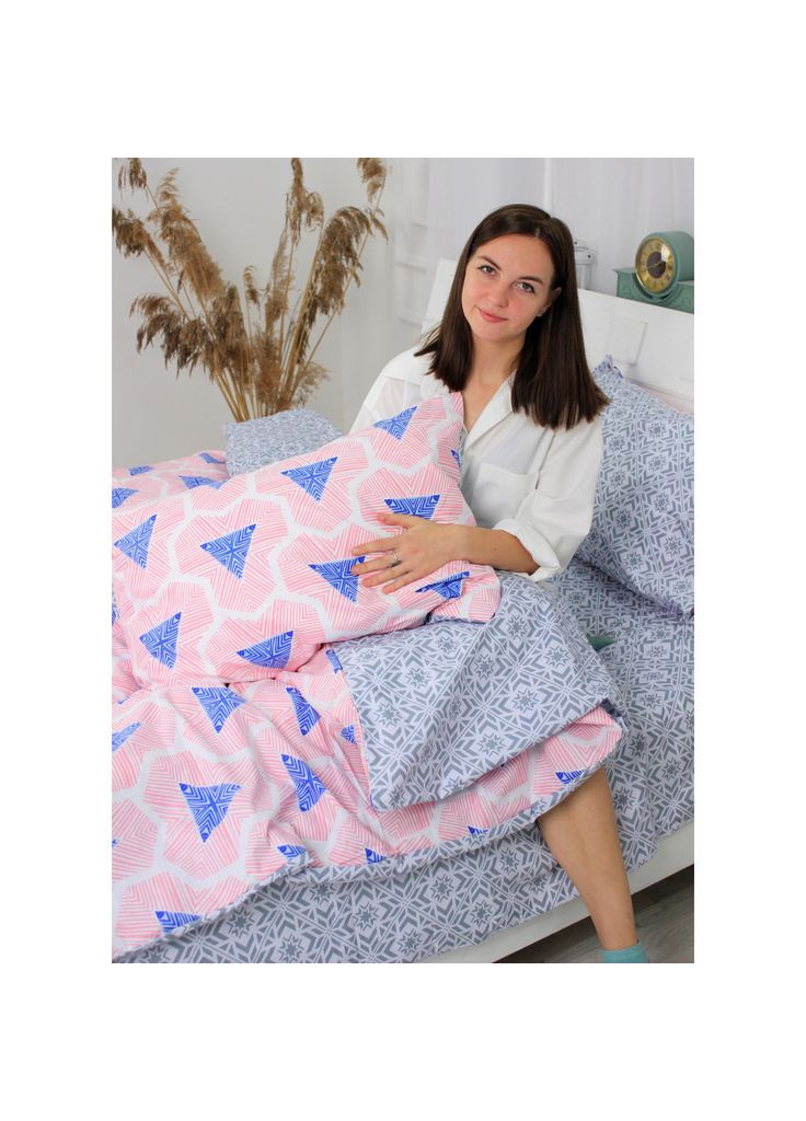 Постільна білизна (m239156) Mirson Бязь Premium 18-636 Rozalin 143х210х2 (366562675)