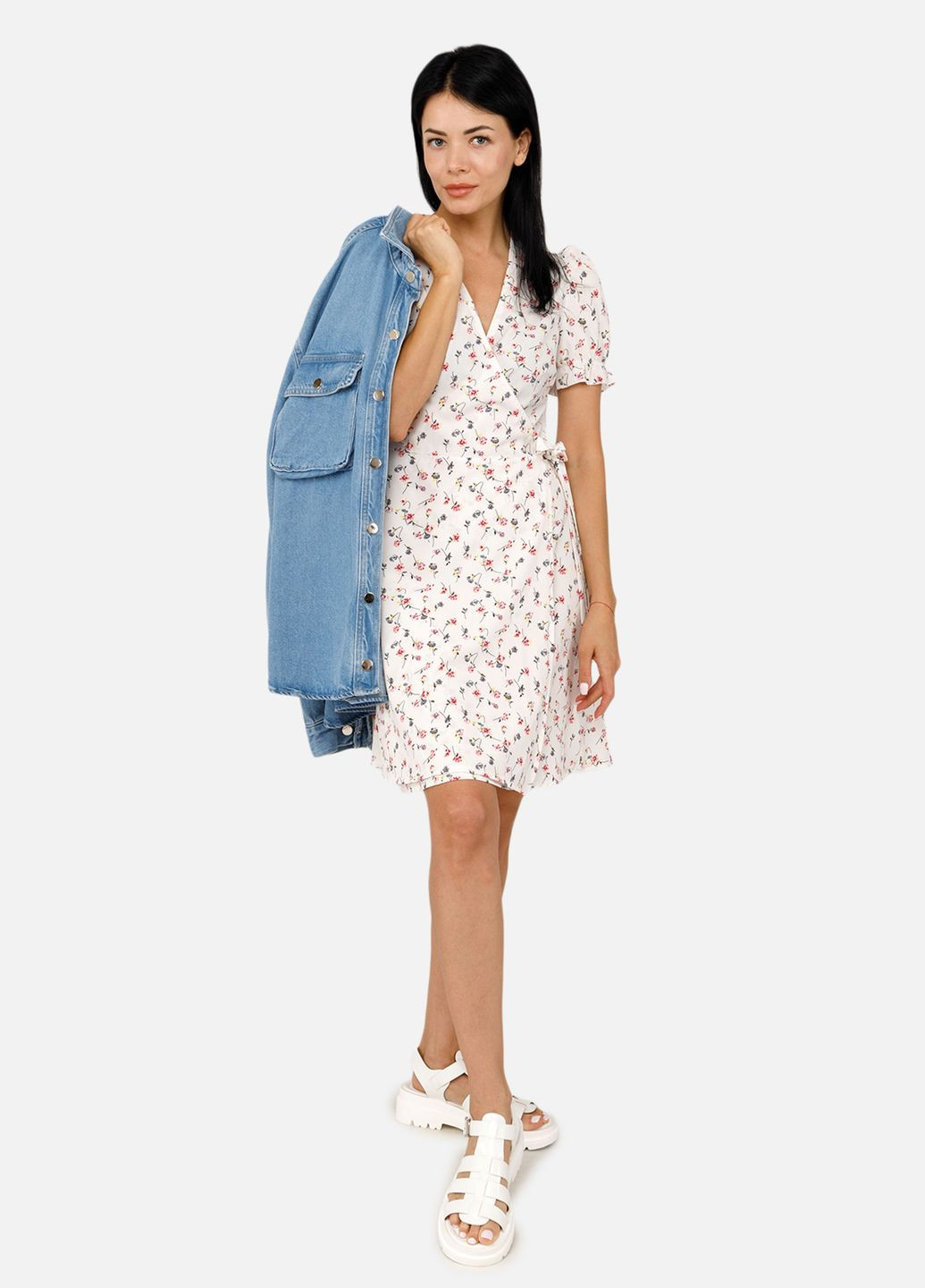 Белое женское платье цвет белый cb-00252877 Yuki