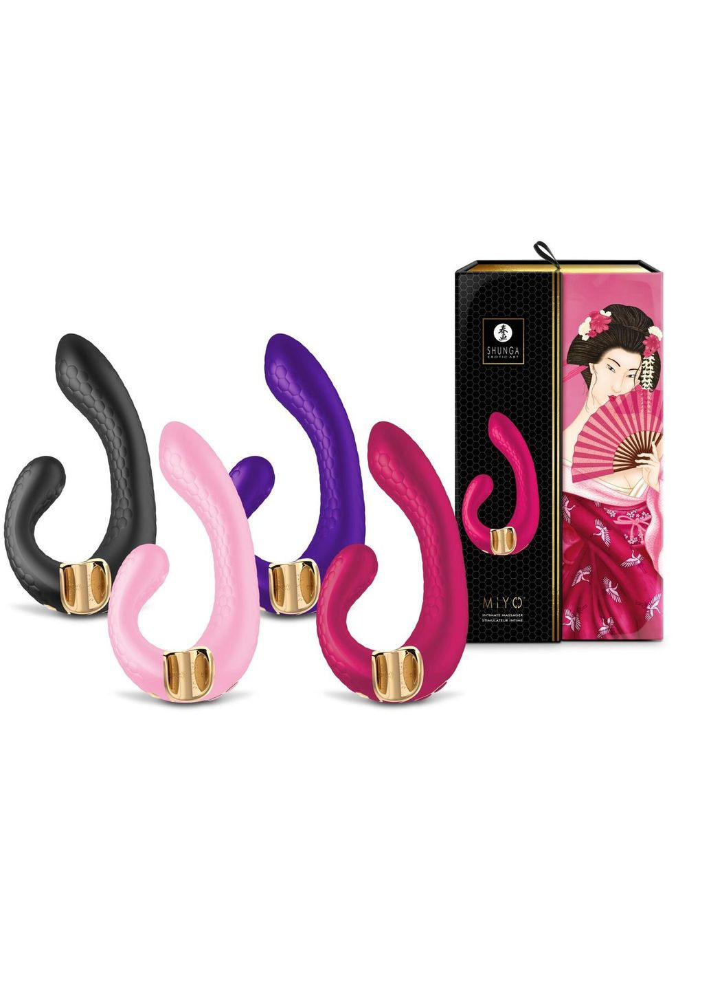Вибратор-кролик Miyo Light Pink Shunga (303888874)