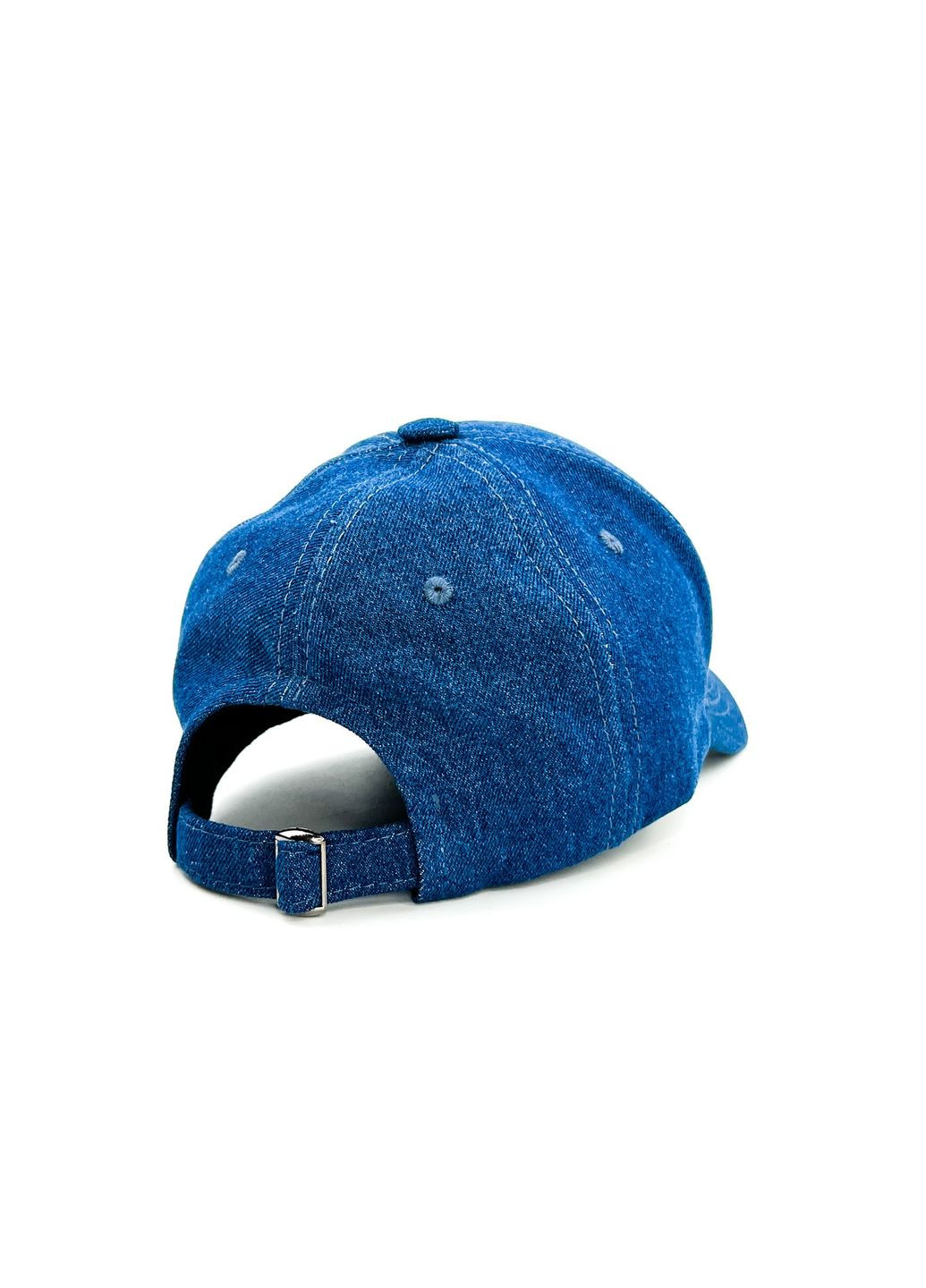 Бейсболка з регулятором чоловіча джинс синя ЛЕНОН 409-002 LuckyLOOK 409-002м (289360324)