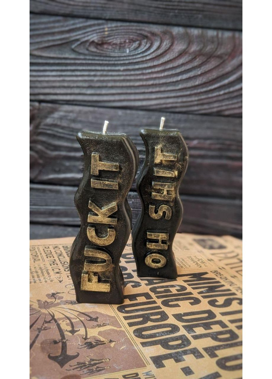 Свеча восковая Fuck it No Brand (352777922)