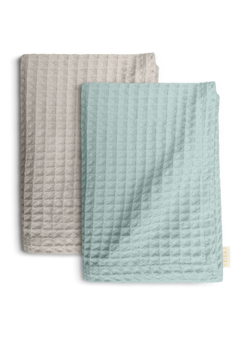 Вафельні рушники Harmony Greek Waffle CS1 Пісочно-зелений 2 шт Cosas комбінований