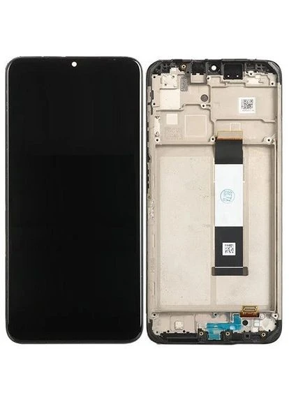 Дисплей Poco M3/ Redmi 9T в зборі з сенсором та рамкою Power Black Xiaomi (400061554)