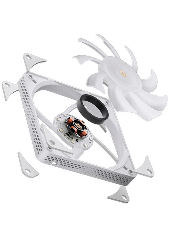 Кулер корпусний HF1215 White ARGB 120 мм Jonsbo (323124612)